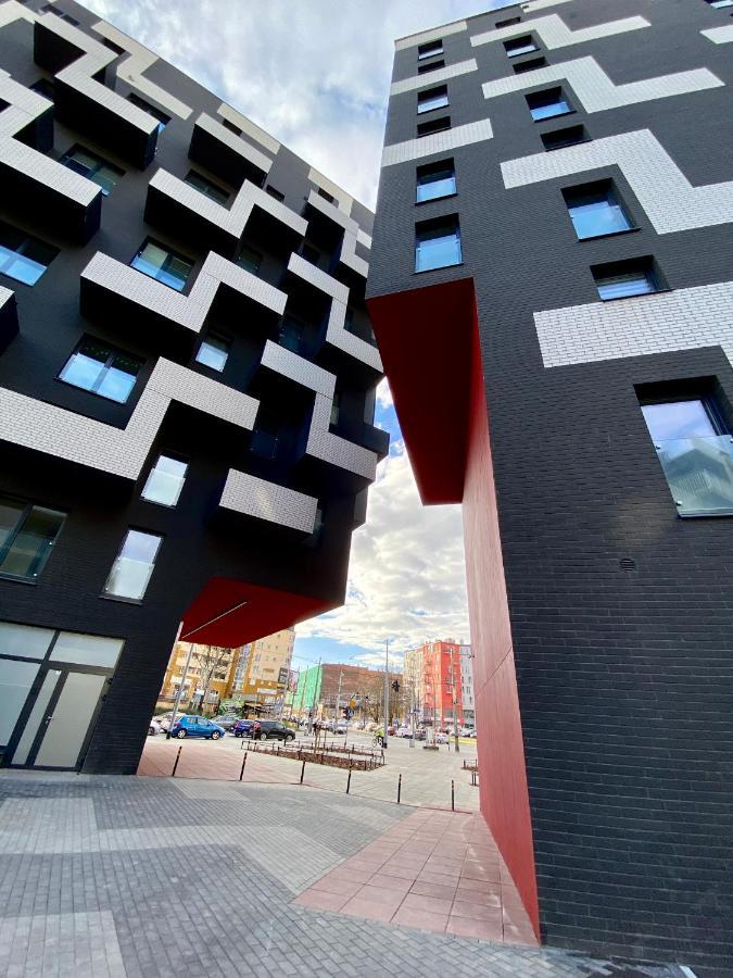 Ferienwohnung Grey House + Free Parking Breslau Exterior foto