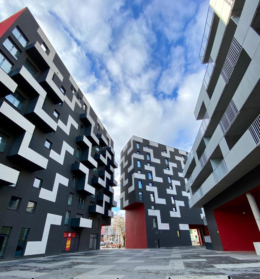 Ferienwohnung Grey House + Free Parking Breslau Exterior foto